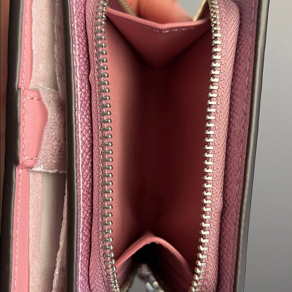 Coach Metallic Pink Women's Wallet